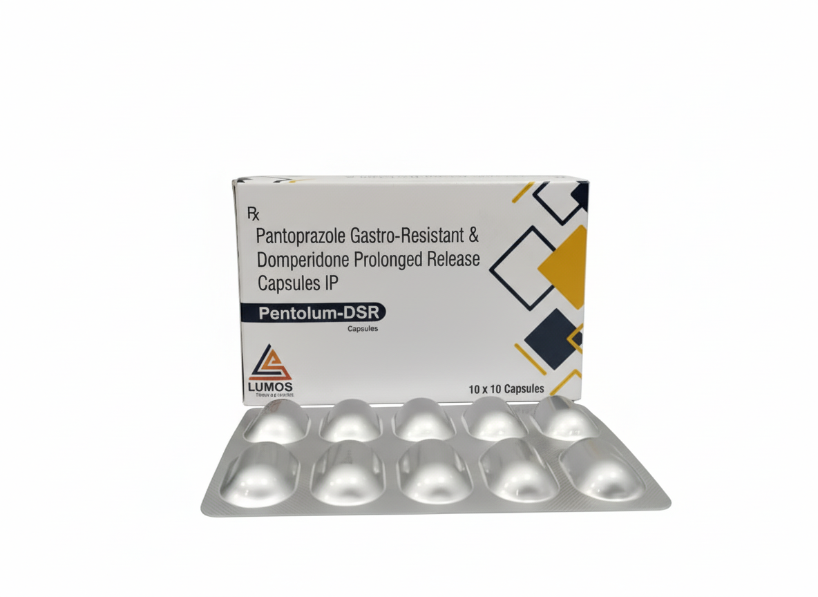 (ER)Pantoprazole Sodium 40 mg + Domperidone 30 (SR) mg