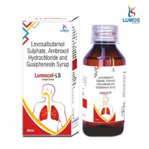 Ambroxol HCL 15mg + Levosulbutamol 0.5mg + Guaiphenesin 50mg