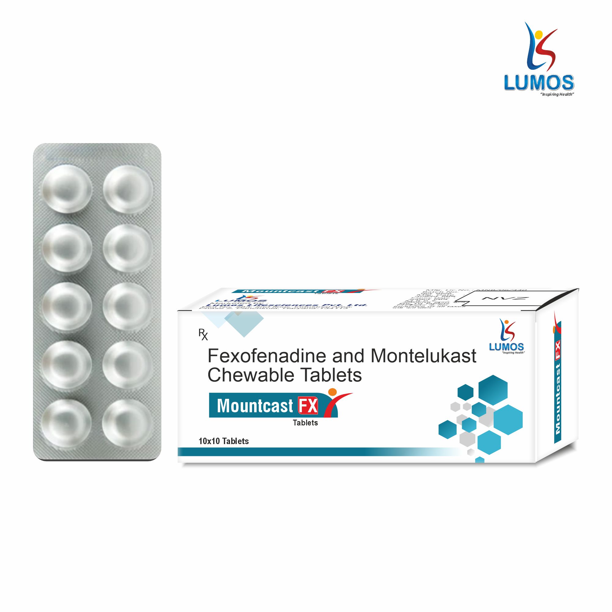 Montelukast Sodium I.P 10 mg + Fexofenadine 120 mg