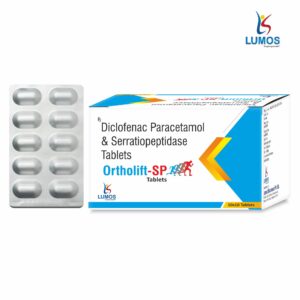 Diclofenac Potassium 50mg + Paracetamol 325mg + Serratiopeptidase 10 mg