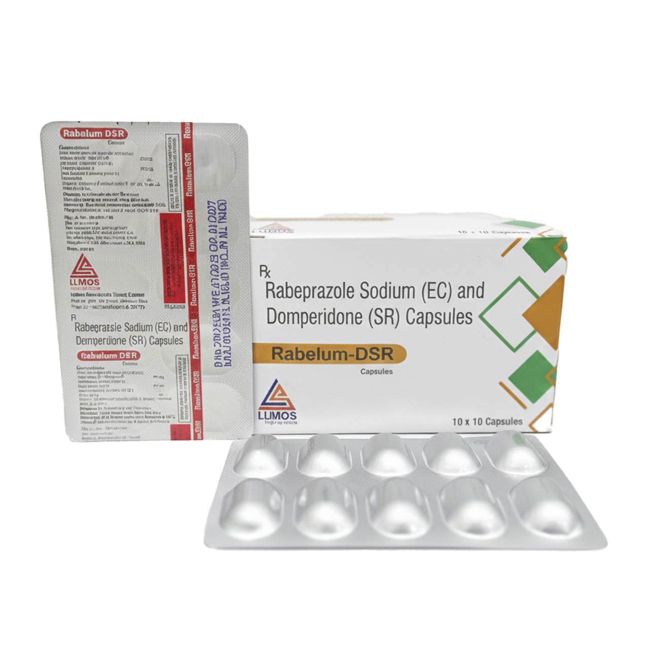 Rabeprazole Sodium 20 mg + Domperidone 30 mg