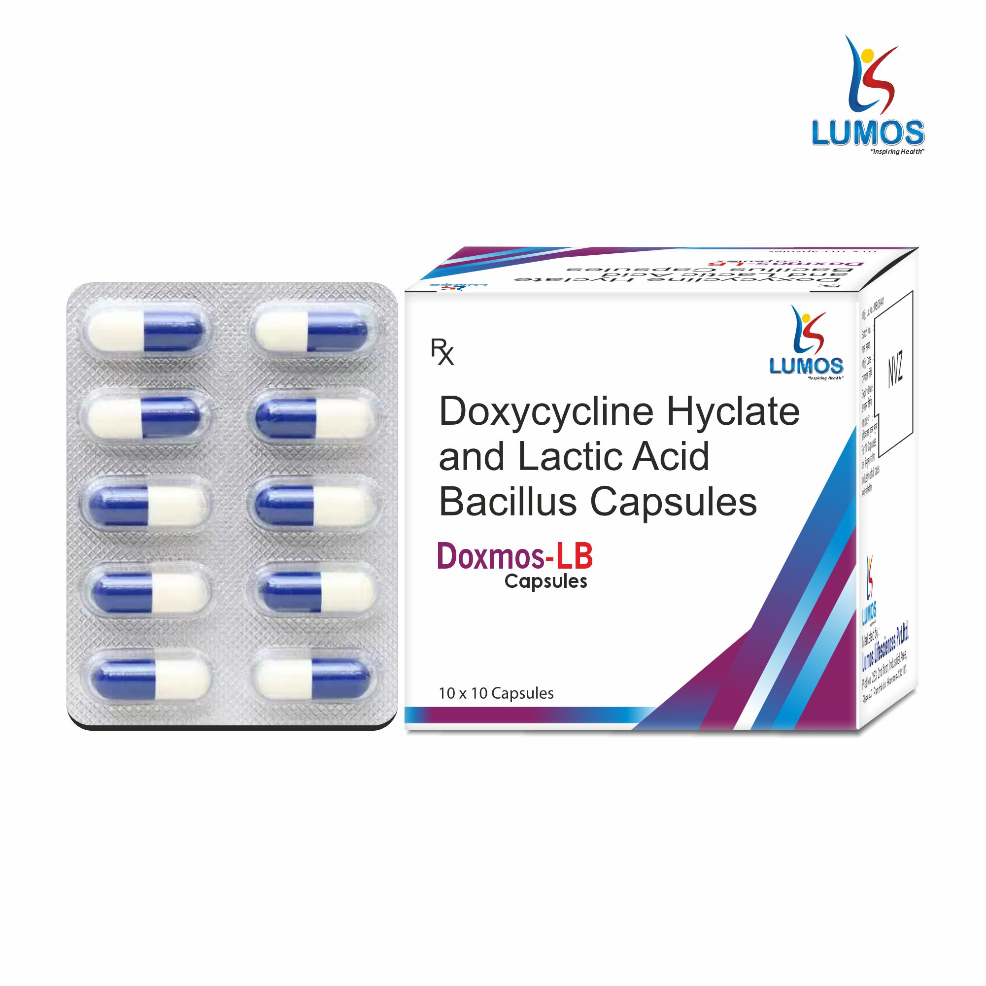 Doxmos-LB 10x10 cap 3D