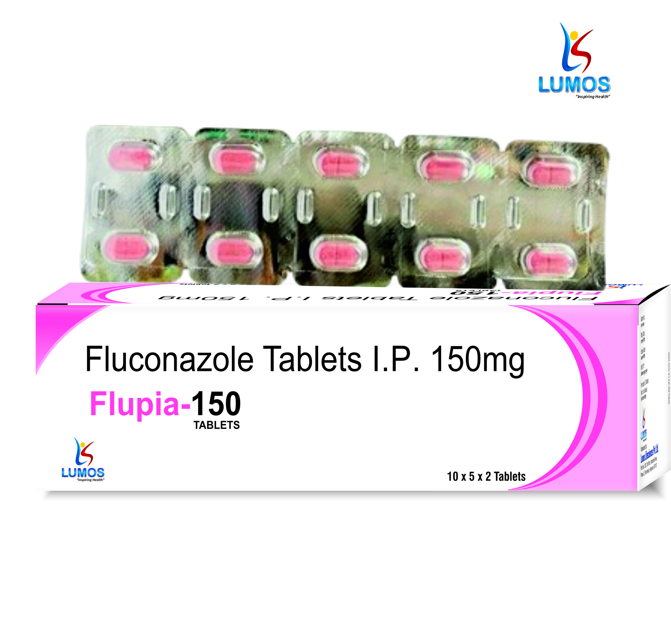 Flupia-150 10X5X2 SILVER PVC PACK 3D