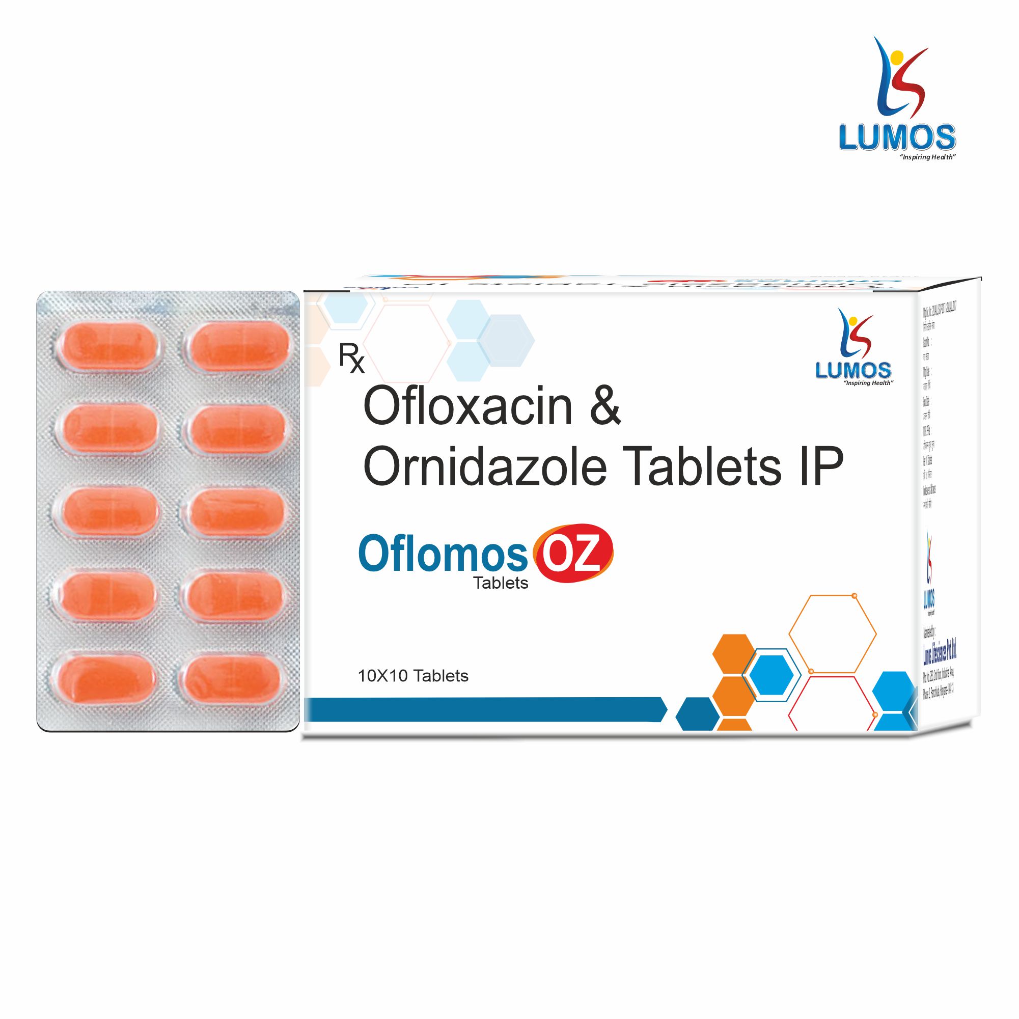 Oflomos OZ 10X10 BLISTER 3D